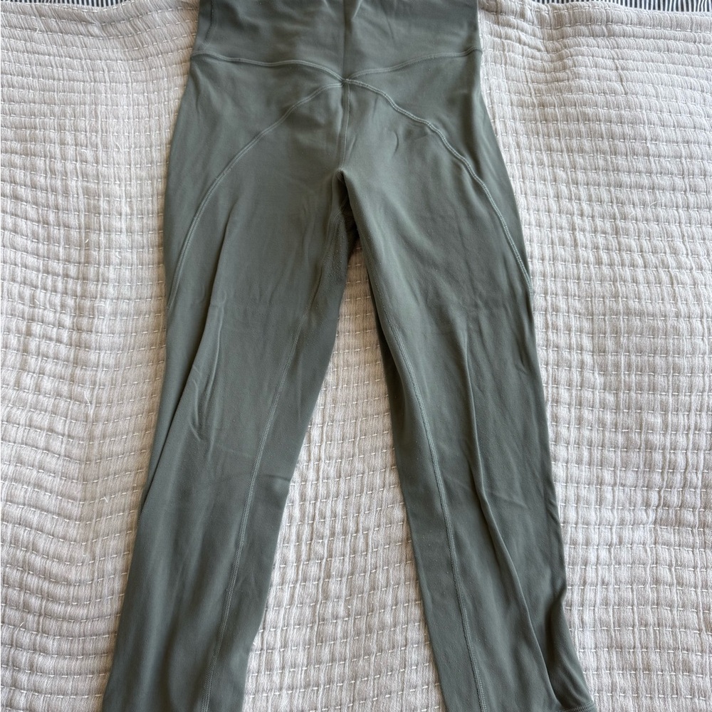 Lululemon Grey Sage Leggings 6